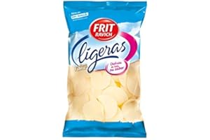 PATATAS FRIT RAVICH LIGERAS 115 GR (PAQUETE DE 12 UNIDADES)