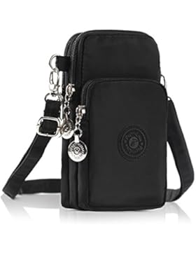 Phone Tasche, M.Way verstellbar schultergurt Tasche, Mode Nylon Schultertasche , Damen Handy Geldbörse, Kleine...