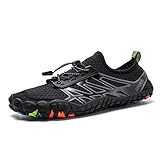 Sohle: Die Sohle besteht aus rutschfestem Gummi. Rutschfest und strapazierfähig und ideal für Walking, Fitness und andere Sportarten.