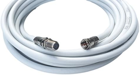 Pure OFC Copper Digital Coaxial Extension Cable Kit for Virgin Media Cable TV / Broadband Modem.Quality Made in the UK (20 metres)