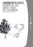 Image de Come si fa una tesi di laurea: Le materie umanistiche (I grandi tascabili)