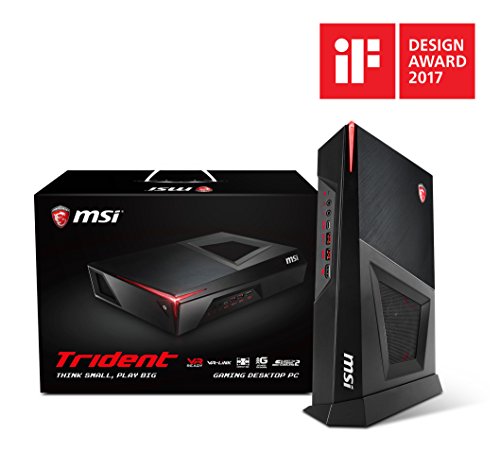 MSI Trident 3 8RB-019EU - Ordenador de sobremesa  Intel Core i5-8400  RAM de 8 GB  HDD de 1 TB  NVIDIA GeForce GTX 1050Ti  Windows 10 Home  Negro