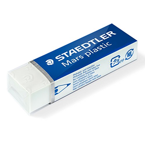 Staedtler 52650BK4DA Mars plastic Radiergummi (4 Stück im Set, Premium-Qualität Made in Germany, geringe Krümelbildung, erstklassige Radierergebnisse, kein Abfärben, absolut alterungsbeständig) - 2