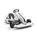 Produktbild H&RB Ninebot GoKart Kit Fitting für Segway miniPRO Transporter (Self Balancing Scooter Included), Big Racing Ride on Car Toy für Kinder und Erwachsene,White,StandardEdition