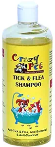 Crazy Pet Tick & Flea Shampoo (500ml)