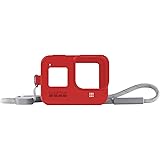 Firecracker Red Guaina + cordino per HERO8 Black (Accessorio GoPro ufficiale) Rosso, (AJSST-008)