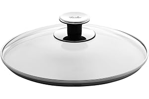 Fissler-/glaslock (Ø 28 cm) reservlock för stekpannor, kastruller och tryckkokkärl, transparent, 001-104-28-200/0