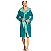 Produktbild Vossen Damen & Herren Bademantel Poppy Lagoon/Pacific XL