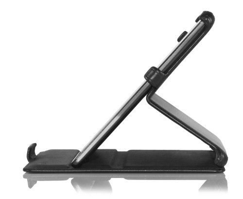 StilGut UltraSlim Case, Tasche für Lenovo IdeaTab S6000 mit Standfunktion, Schwarz B-WARE MODELL! - 9