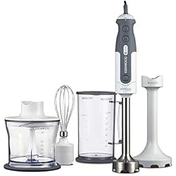 Kenwood HDP402WH Mixeur Plongeant Tribladé Plastique Blanc/Gris 7,3 x 7,3 x 42 cm