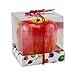 Produktbild Goldyqin Reizende Nette Design Rote Apple-Form-Frucht-Duftkerze Hauptdekoration Weihnachtskerze Geburtstag Kerze-Lampe