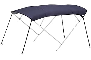 Oceansouth 4 Bow Bimini Top con Integrato Conservazione Bagagliaio