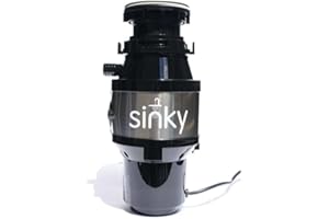 Broyeur d'évier silencieux, de marque Française SINKY 0,5 cv à 2600 tr/min. Garantie 3 ans
