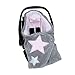 Produktbild Bemini by Baby Boum 392STARY54SF Decke Biside Softy Stary Cristal, 90 x 90 cm, rosa