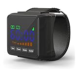 Ikeener Wrist Watch Cold Laser Therapy Device,fda Cleared Portable Red Light Therapy Device,pain Relief,improve Rhinitis,promote Sleep,reduce High Blood Sugar,high Blood Pressure,hyperlipidemia(black)