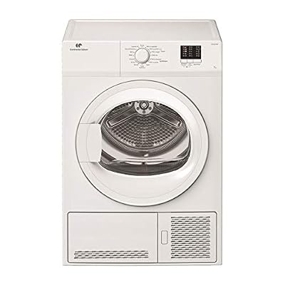 CONTINENTAL EDISON ceslce7w1 - seche Linge Frontal - 7 kg - Condensation - Classe b - Blanc hublot Verre Blanc