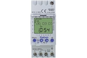 Theben; TR-610 TOP (plus d'options cliquez : ici) ; Minuterie numérique Rail DIN 1 canal