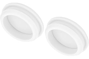 ‎QUARKZMAN QUARKZMAN 2 Stück Silikonstopfen Silikon Lochstopfen, Blindstopfen Verschlussstopfen Gummistopfen Lamellenstopfen Rund Wasserdicht Passend Mit 38,6 mm Innendurchmesser Für Löcher Weiß