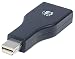 Produktbild Manhattan 354141 Mini-DisplayPort-Stecker auf DisplayPort-Buchse Adapter schwarz