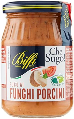 Biffi - Sugo ai Funghi Porcini - Multipack (3x190g) - 100% vegetale