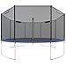 Produktbild Trampolin.one by Ultrasport Outdoor Trampolin Starter, Kindertrampolin, Gartentrampolin Komplettset inklusive Sprungmatte, Sicherheitsnetz und Randabdeckung, blau, 430 cm
