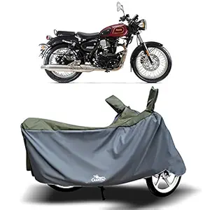 VIRMANG BS6 Waterproof Dust Proof Full Bike Scooty Two Wheeler Body Cover for Benelli Imperiale 400