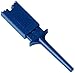 Produktbild 10 x Kunststoff Multimeter Test Haken Clip Grabber Royal Blau 4,8 cm für PCB SMD IC