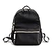 Produktbild Meaeo Canvas Rucksack Casual Damen Nylon Canvas Rucksack, Schwarz