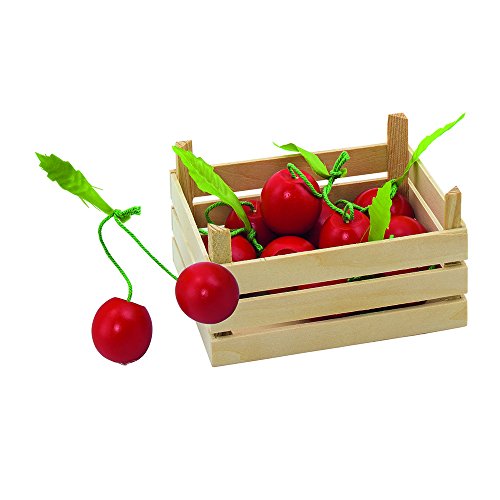 Preisvergleich Produktbild Goki 51671 - Kaufläden und Zubehör - Kirschen, Obstkiste