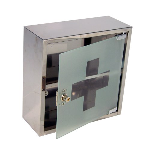 Preisvergleich Produktbild Artemo 280727 Medizinschrank Edelstahl 30x30x12 cm