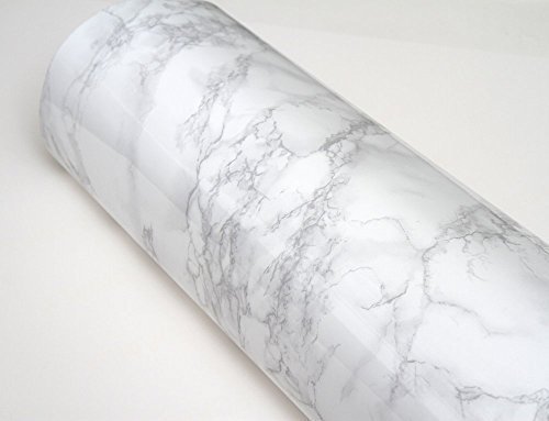 Grey Granite Look Marble Effect Contact Paper Film Vinyl Self Adhesive Peel-stick Counter Top by ROSEROSA - 4