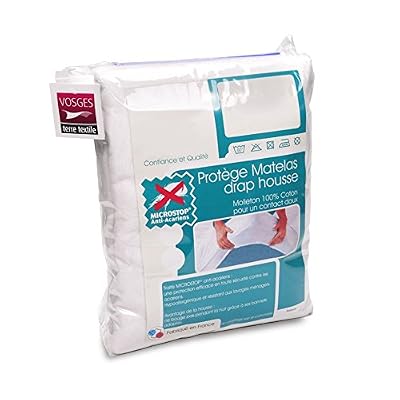 Linnea Protège matelas absorbant Antonin - blanc - 180x210