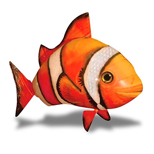 Preisvergleich Produktbild Fisch Clown Lenkrad aufblasbar und Fernbedienung ferngesteuert RC