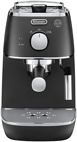 DeLonghi Distinta ECI341BK Traditional Pump Espresso Machine - Black [Energy Class A] (Renewed)