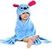 BRANDONN UltraSoft Extra Large Blue Premium Supersoft Unknown Animal Hooded Wrapper / Bathrobe(Blue Animal) RS.329.00
