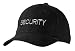Produktbild Baseballcap mit Stick - Security - 68298 schwarz - Cap Kappe Baumwollcap
