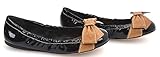  Prada Woman Ballerina Flat Shoes PATENT Leather Art. 1F930C 36,5 Nero - Black