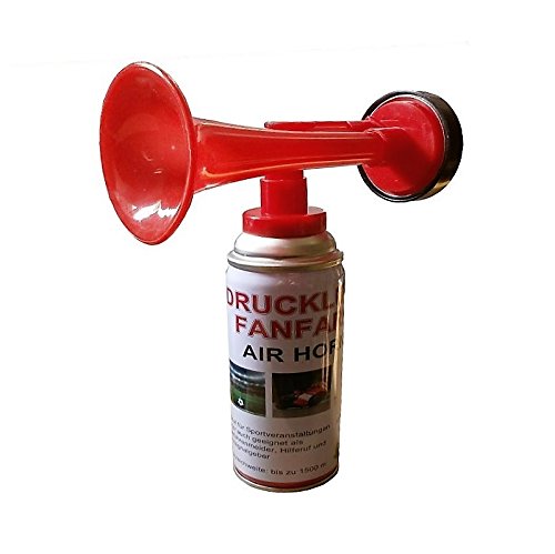12 Stück Fanfare Druckluftfanfare Gashupe Hupe Tröte Gashorn Stadion hupe Air Horn