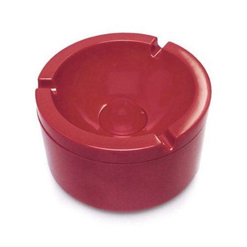Rosti Mepal Aschenbecher mit Deckel, Rot