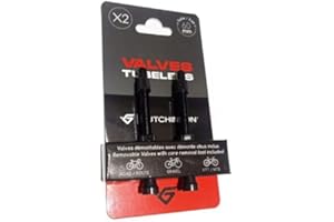 HUTCHINSON - Valves Tubeless x2 - Universelles - Étanches Et Durables - Accessoire Vélo - Utilisation Facile - 60 mm