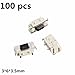 Produktbild ChaRLes 100Pcs Tact Tactile Push Button Switch SMD SurfacE-mount Momentary