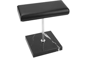 F Fityle Uhrenständer Schwarz, PU Leder Armbandständer Display Uhrenhalter, Uhrenständer T-Bar Display Schmuckständer Armband Organizer, Watch Stand Watch Holder für Schmuck Uhr Halskette, D