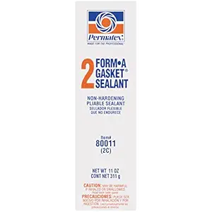 Permatex 80011 Form-A-Gasket #2 Sealant, 11 oz.