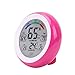 Produktbild Masterein Digitaler Innenthermometer Hygrometer Rund Temperatur- und Feuchtigkeitsmessgerät Touch Screen LCD-Display