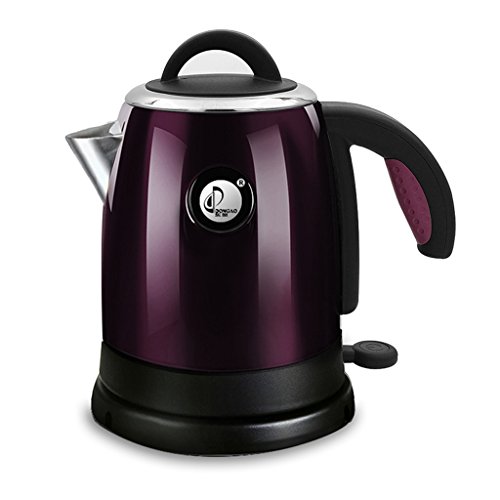 XJRHB Bouilloire lectrique en Acier Inoxydable 304 Bouilloire en Acier Inoxydable 1.2L Bouilloire lectrique Mise Hors Tension Automatique (Couleur : Green)