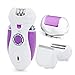 Produktbild LL Elektrorasierer für Frauen Damen Elektrorasierer Multifunktions 4-in-1 Tragbare Rasierer Epilierer nass und trocken Beauty Set (Farbe : Purple)