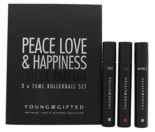 Young and Gifted Peace, Love and Happiness Eau De Parfum Rollerball Set for Her