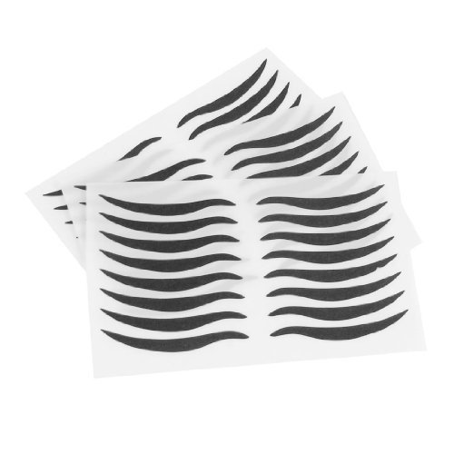 Lady Black Makeup Double Eyelid Eyeliner Paste Strips 24 Pair