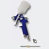 Schnellkupplung WilTec HVLP Lackierpistole Spritzpistole Sprühpistole H2000 0,8 0,5 mm Düse