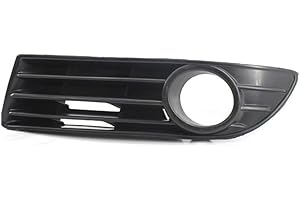 SZSS-CAR Left Side Front Lower Bumper Fog Light Cover Vent Grille Side Insert Grilles Compatible with 2005-2006 2007 2008 2009 VW Polo
